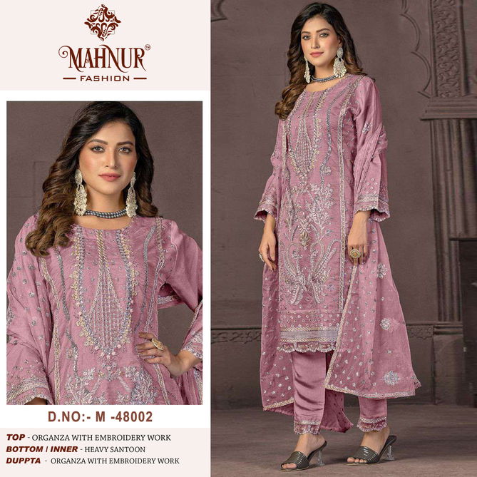 Mahnur Vol 48 Organza Pakistani Suits Wholesale Clothing Suppliers In India
